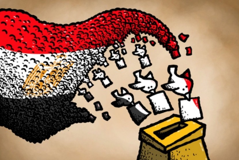 Pemilu Mesir (ilustrasi)