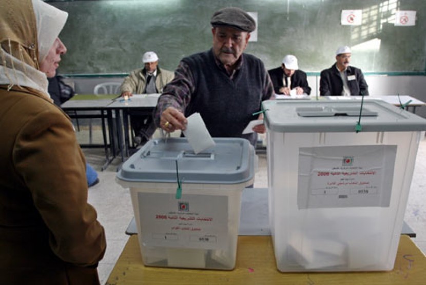 Fatah: Israel Berupaya Cegah Pemilu Palestina. Pemilu Palestina (ilustrasi)