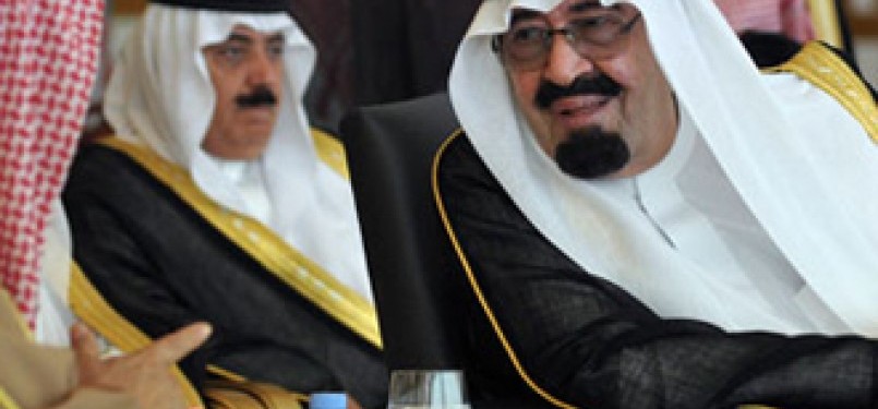 Pemimpin Arab Saudi, Raja Abdullah.