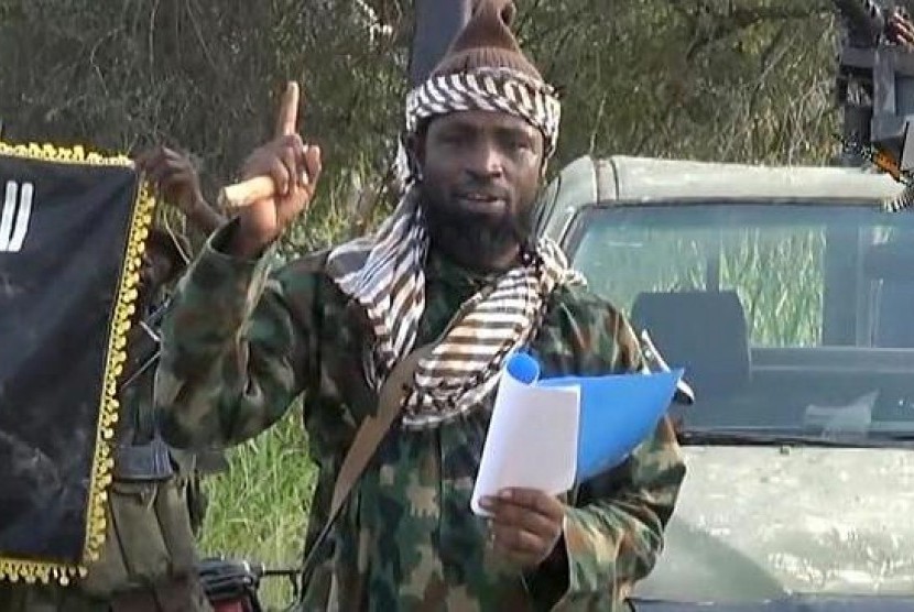Pemimpin Boko Haram, Abubakar Shekau.