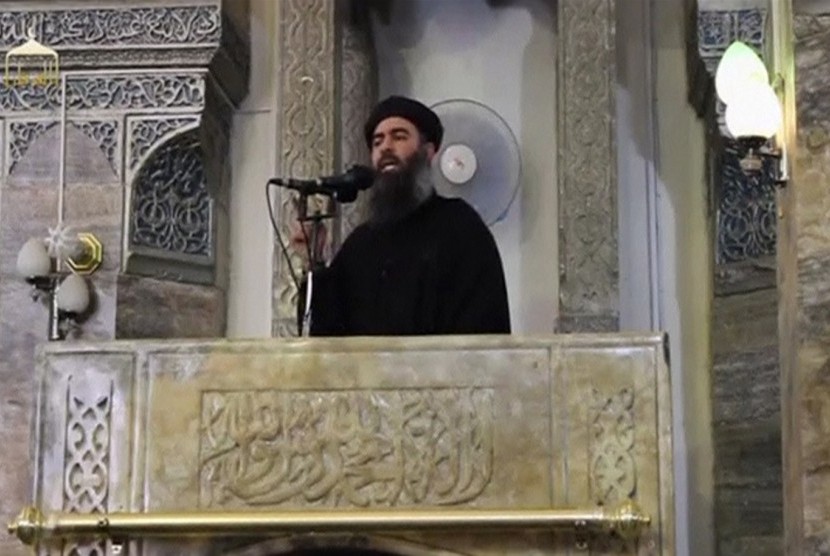 Leader of ISIS Abu Bakr al-Baghdadi (file photo)