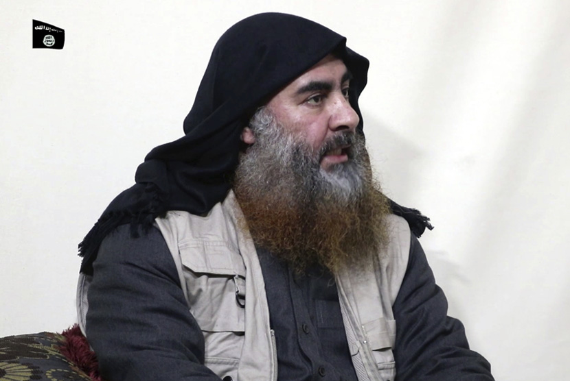 Pemimpin ISIS Abu Bakr al-Baghdadi.