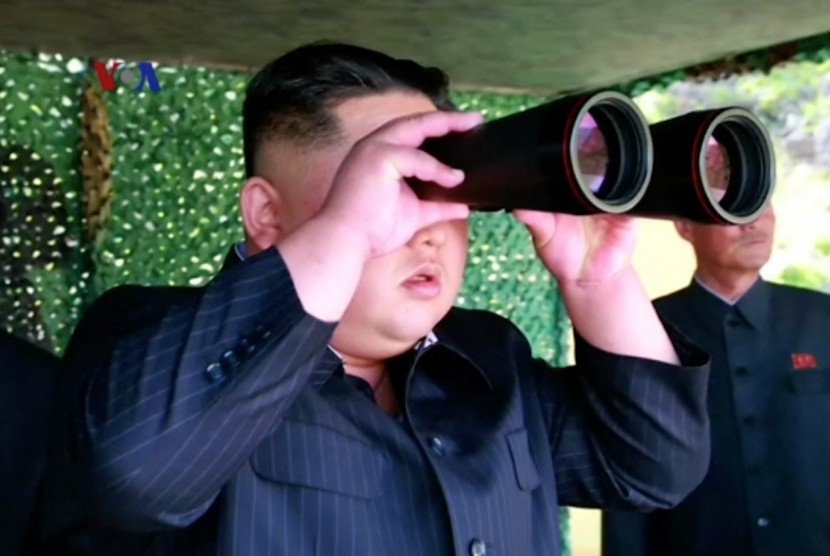 Pemimpin Korea Utara, Kim Jong-un(VOA)