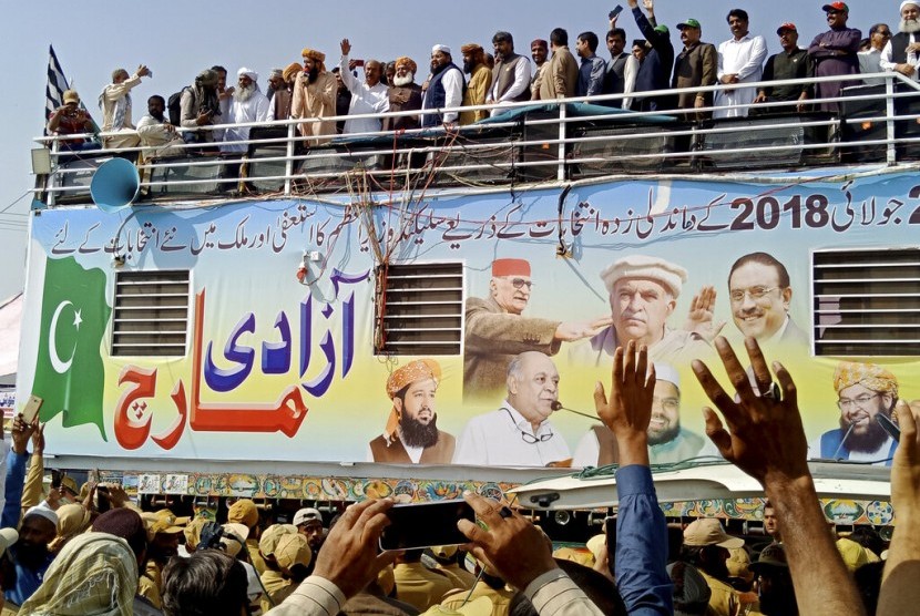 Pemimpin Oposisi Pakistan Dilarang Terbang (ilustrasi).