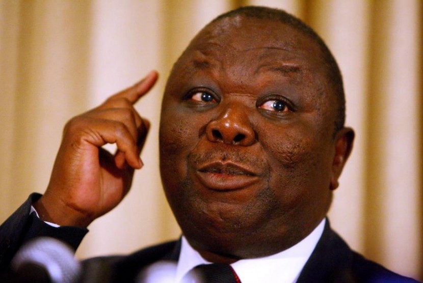 Pemimpin oposisi Zimbabwe Morgan Tsvangirai (64 tahun).