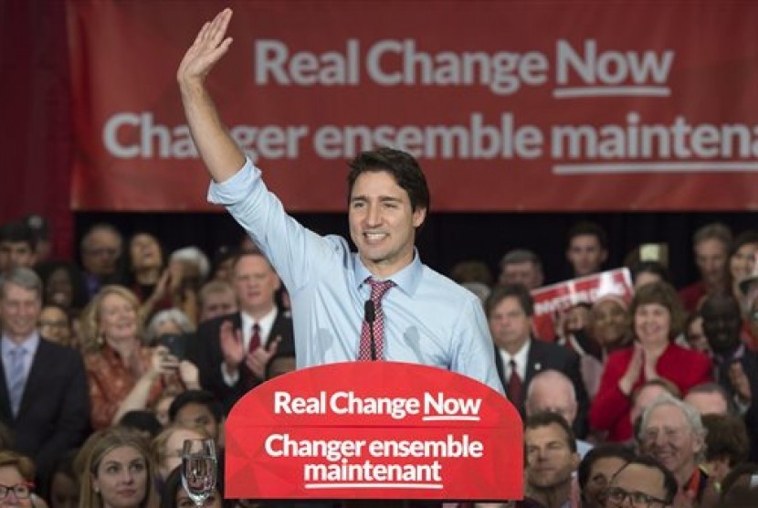 Pemimpin Partai Liberal Kanada, Justin Trudeau 