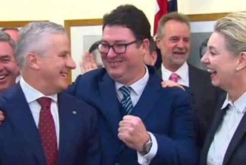 Pemimpin Partai Nasional Australia yang baru, Michael McCormack, memuji politisi George Christensen.