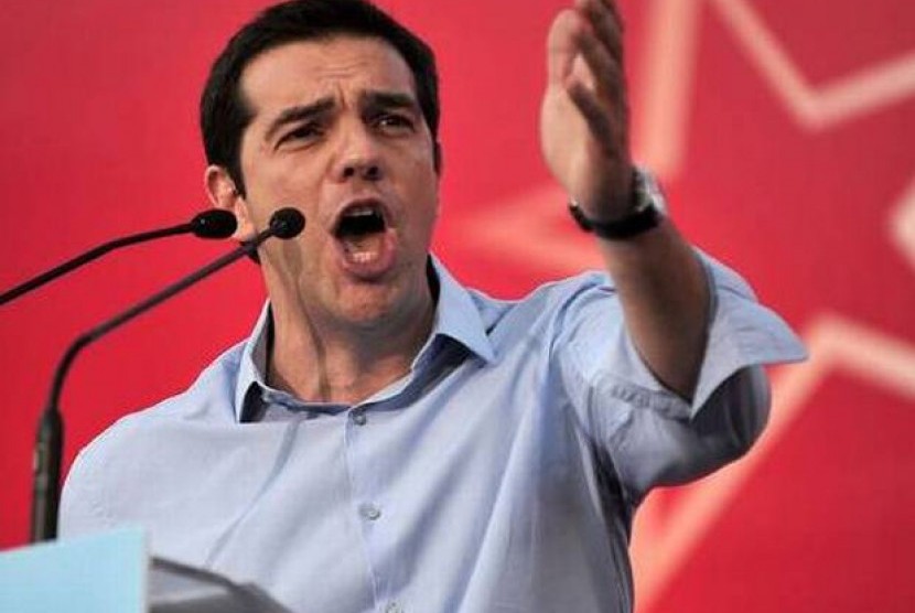 Pemimpin partai sayap-kiri radikal Yunani, SYRIZA, Alexis Tsipras pada Senin (21/9) diambil sumpahnya sebagai Perdana Menteri setelah ia tampil sebagai pemenang dalam pemilihan umum Ahad.