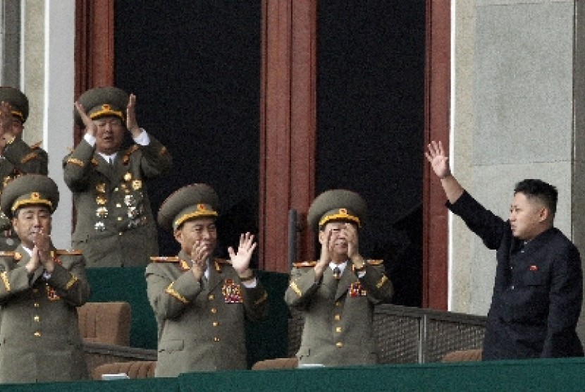 Pemimpin Tertinggi Korut Kim Jong Un.