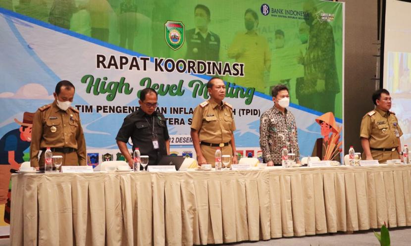 Pemkab Muba mengikuti High Level Meeting (HLM) dan Rapat Koordinasi Tim Pengendalian Inflasi Daerah (TPID) Provinsi Sumatra Selatan.
