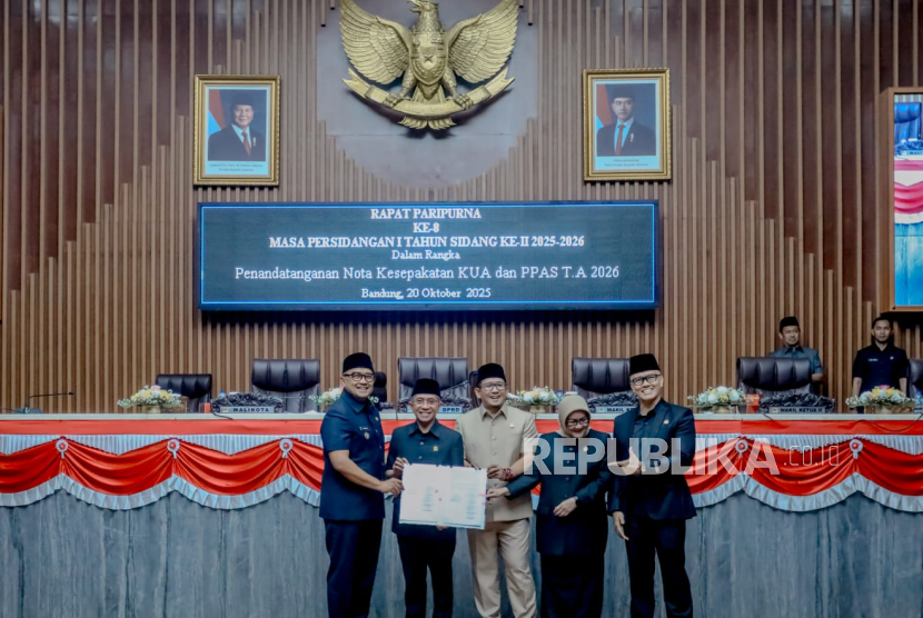 Pemkot dan DPRD Bandung Sepakati KUA-PPAS 2026