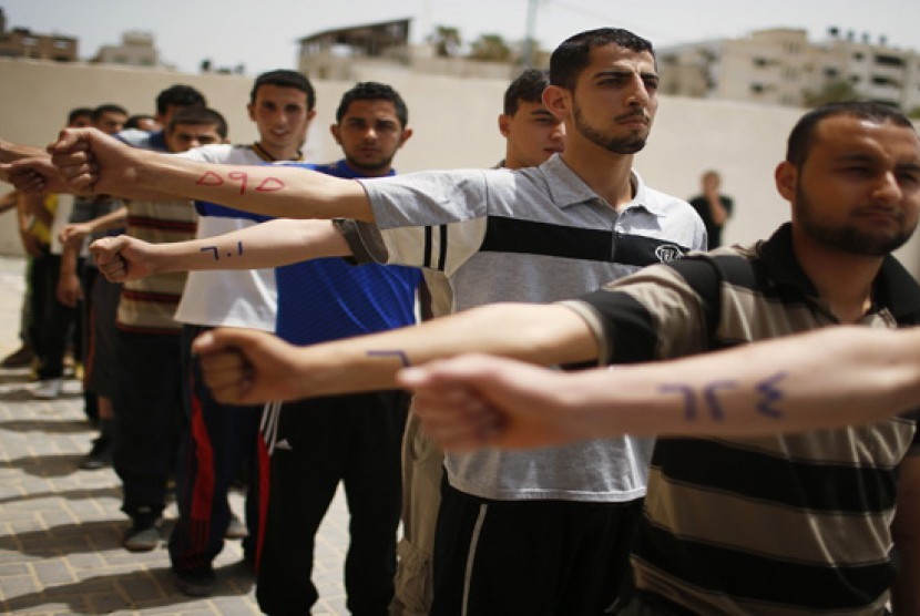  Pemuda Gaza. Foto Ilustrasi (Reuters/Mohammed Salem)