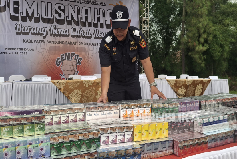Jabar Digempur Rokok Ilegal, Bea Cukai Beberkan Faktanya