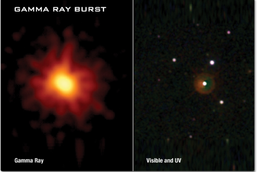 Penampakan sinar gamma. Astronom Temukan Ledakan Sinar Gamma Kuno yang Sangat Jauh