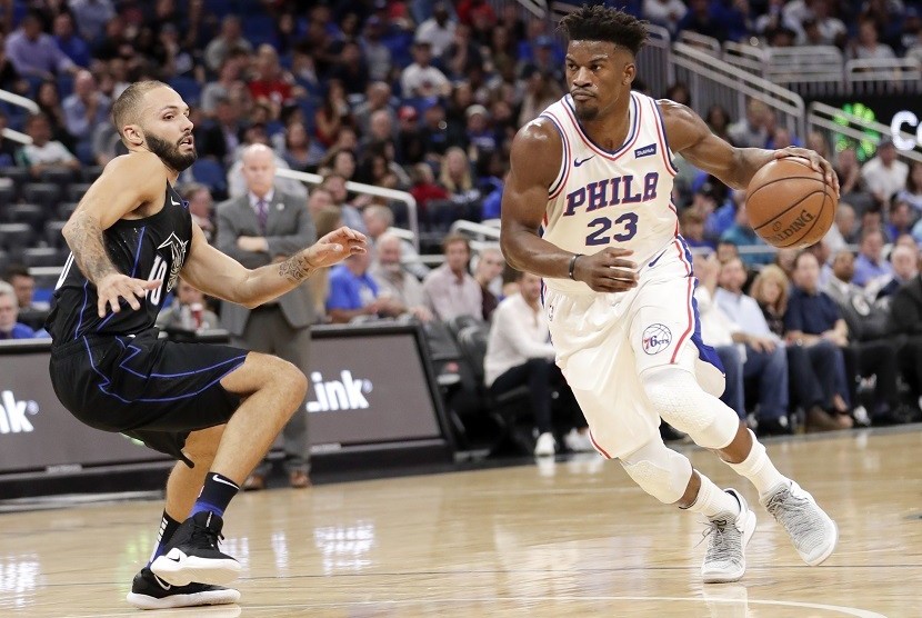 Penampilan perdana Jimmy Butler bersama tim barunya, Philadelphia 76ers