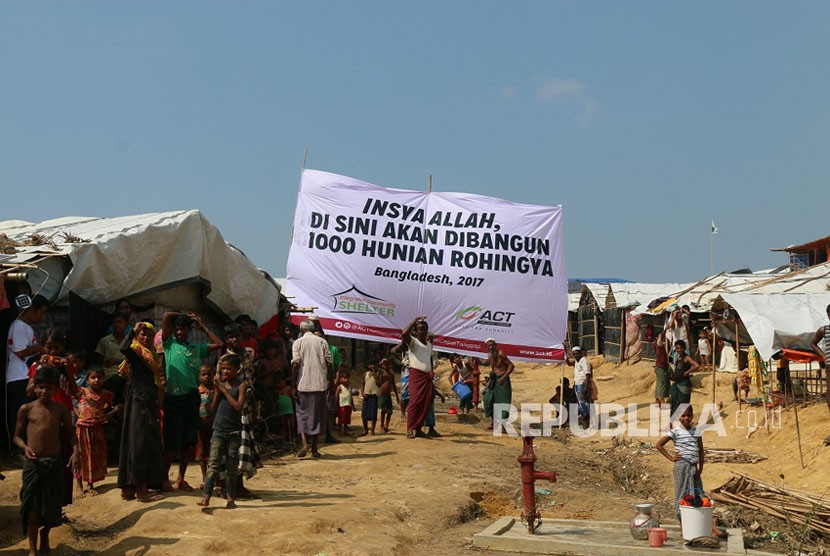 ACT akan membangun 1000 shelter hunian sementara untuk pengungsi Rohingya di Kamp Kutupalong, Ukhiya, Cox's Bazar.
