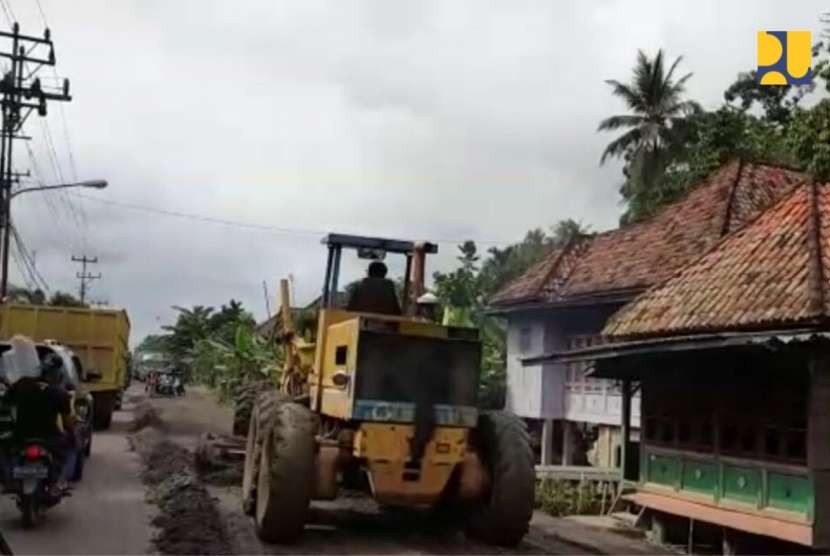 Penanganan jalan nasional di Lintas Timur Sumatera di Provinsi Jambi