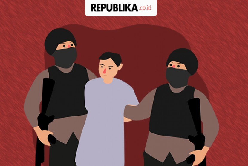Polisi Amankan 8 Orang Pengurus Pusdik Agama di Bandung (ilustrasi).