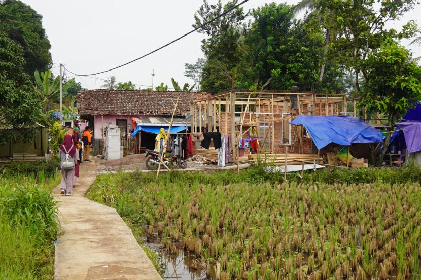Penataan kampung pascagempa Cianjur