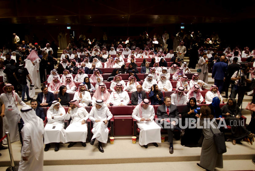 Saudi telah membuka diri terhadap dunia hiburan internasional (Ilustrasi). Insiden penusukan terjadi saat pertunjukan drama musikal oleh teater asing di Riyadh pada 11 November lalu.