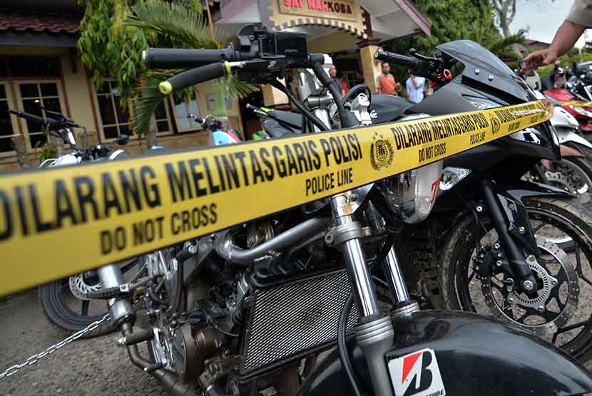 Polisi Tembak Pencuri Spesialis Sepeda Motor di Garut (ilustrasi).