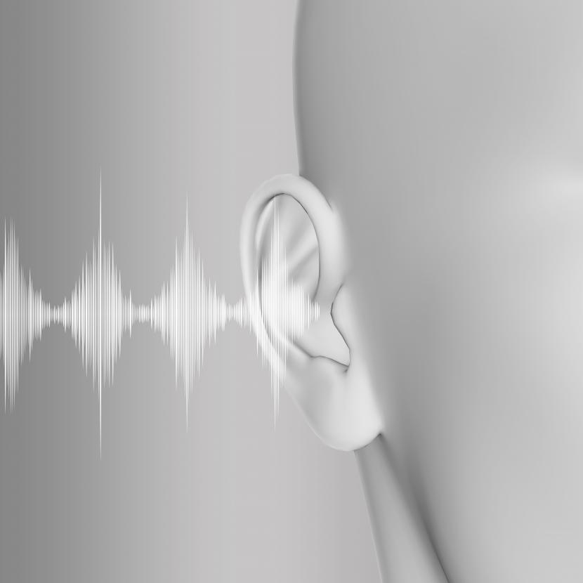 Pendengaran (ilustrasi).