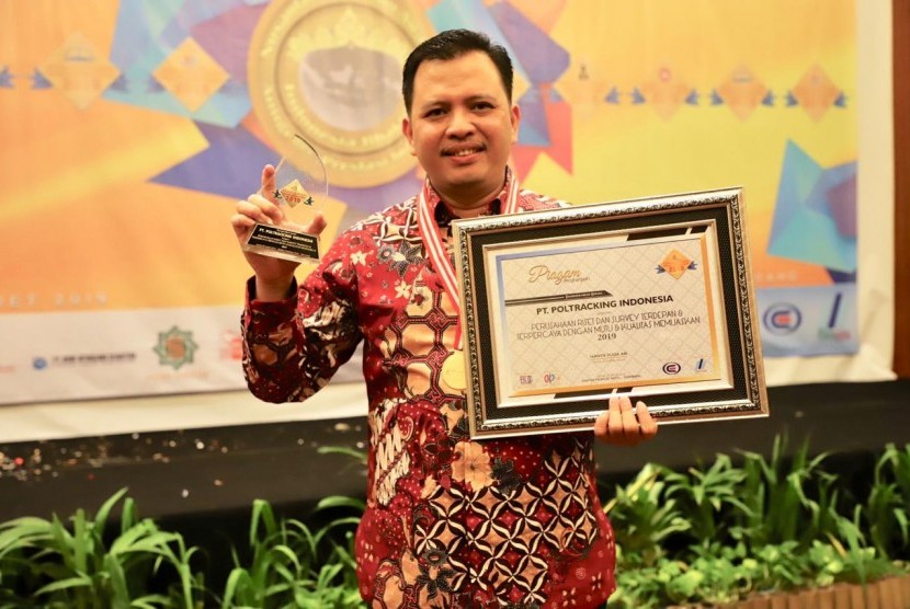 Pendiri dan Direktur Utama Poltracking Indonesia, Hanta Yuda.