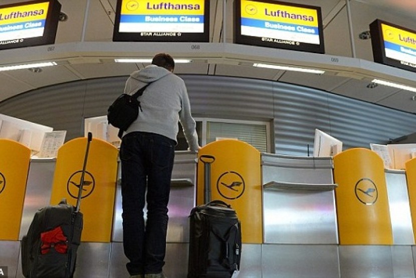 Penerbangan Lufthansa dibatalkan