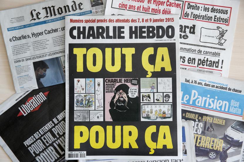 Penerbitan kembali kartun Nabi Muhammad oleh Charlie Hebdo.