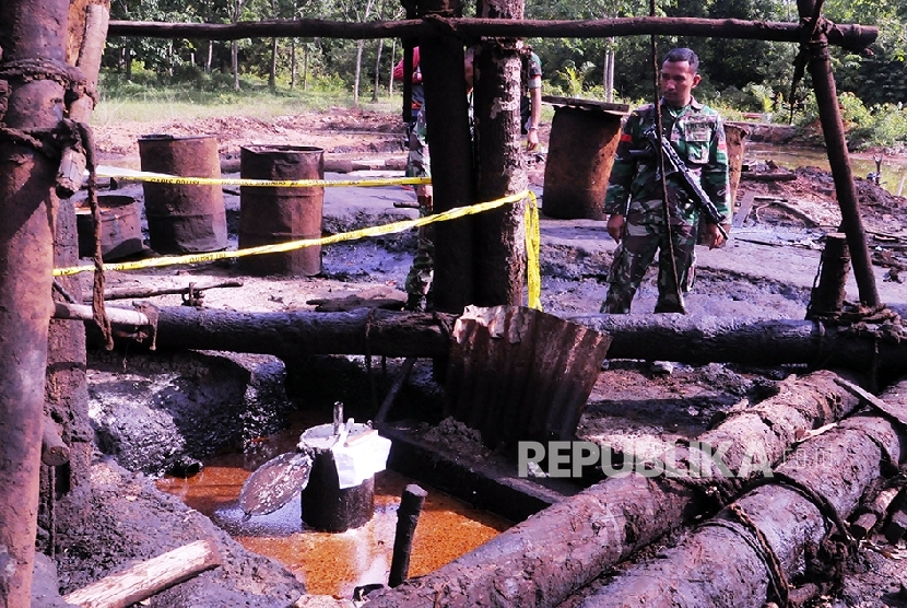 Penertiban dilakukan dengan melibatkan sebanyak 498 personil aparat keamanan dari Polda Sumsel, Polres Muba dan TNI AD. Penertiban dilakukan dengan menutup sumur-sumur yang di-eksplorasi warga secara illegal. Menurut Kapolres Muba AKBP Julihan Muntaha, sam