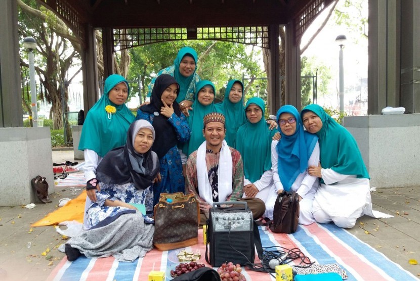  pengajian yang digelar Ikatan Keluarga Jamaah Haji Indonesia (IKJHI) di Hongkong. 