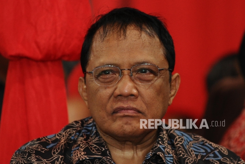 Pengamat Politik CSIS J Kristiadi hadir saat peringatan Haul Abdurahman Wahid di Jakarta, Rabu (11\1) malam