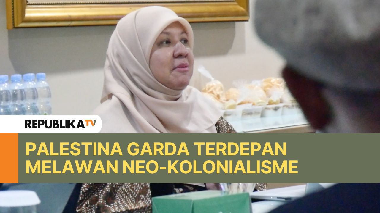 Pengamat Timur Tengah Dina Sulaeman menyatakan Palestina adalah garda terdepan dalam melawan neo-kolonialisme.