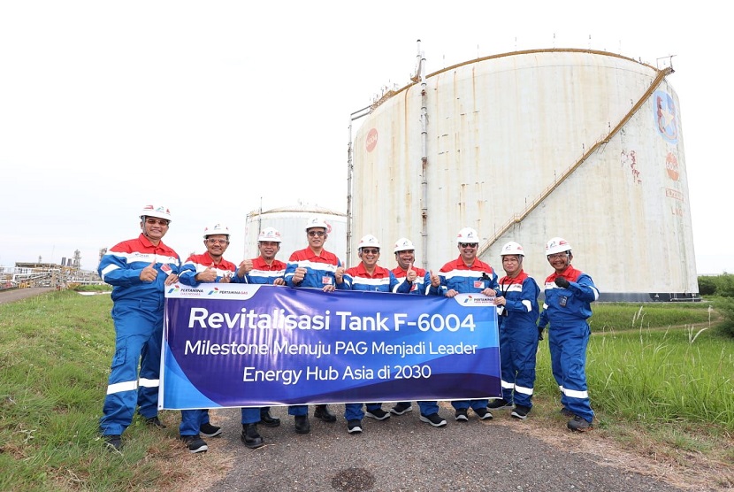 Pengembangan bisnis terus dilakukan Perta Arun Gas (PAG) sebagai afiliasi dari Subholding Gas menuju cita-cita perusahaan menjadi Leader Energy Hub Asia di 2030. Revitalisasi Tangki F-6004 merupakan salah satu milestone dalam mencapai cita-cita PAG tersebut.
