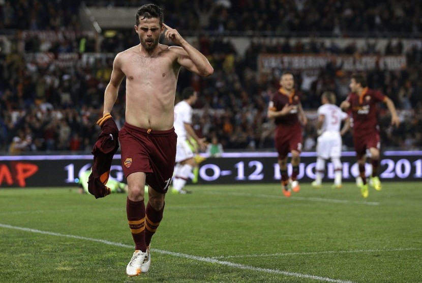 Penggawa AS Roma, Miralem Pjanic.