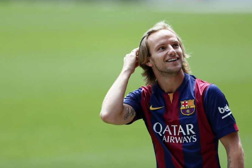 Penggawa Barcelona, Ivan Rakitic.