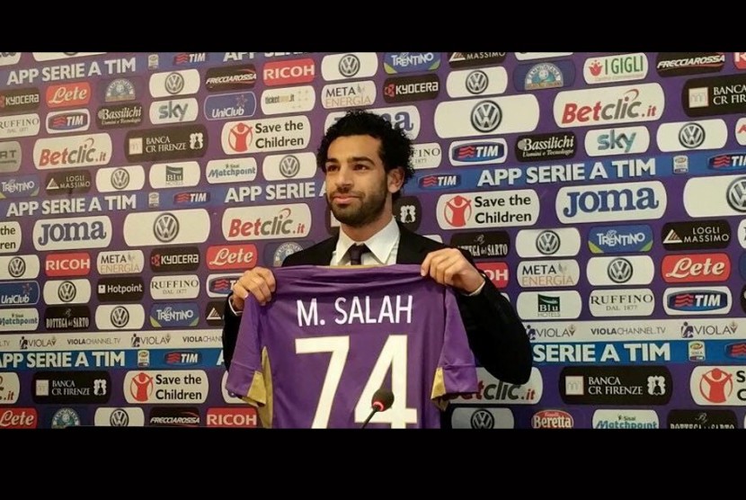 Penggawa Fiorentina Mohamed Salah.