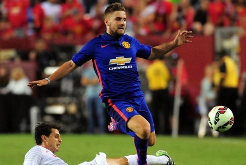 Penggawa MU, Luke Shaw.