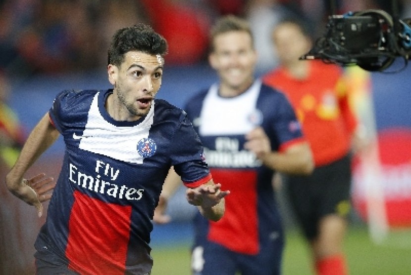 Penggawa PSG,  Javier Pastore.