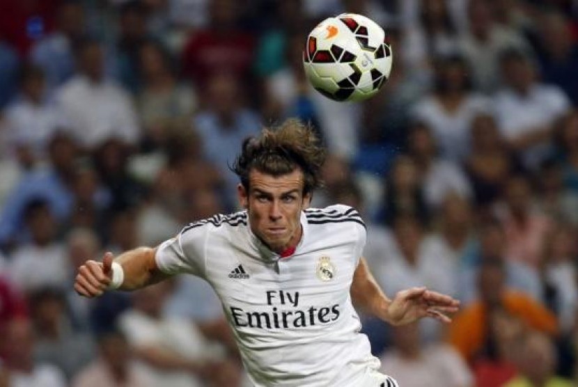 Penggawa Real Madrid, Gareth Bale.
