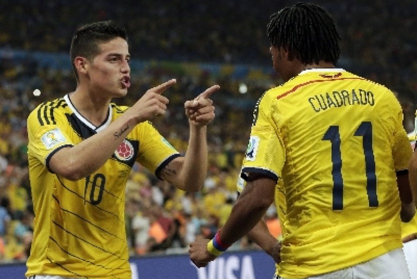 Penggawa timnas Kolombia, James Rodriguez