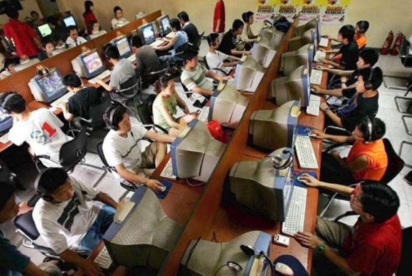 Pengguna internet di Cina (ilustrasi)