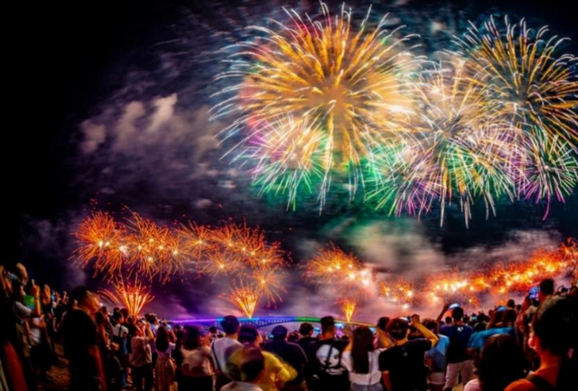 Penghu International Fireworks Festival di Taiwan.