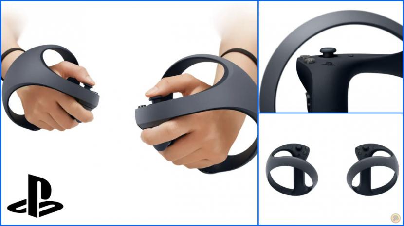 Pengontrol VR PS5.