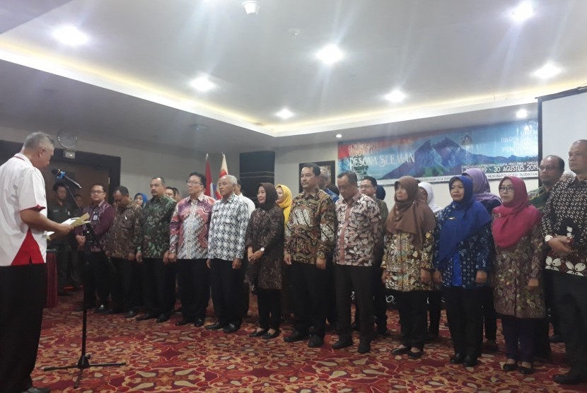  Pengukuhan Indonesia Marketing Association (IMA) Chapter Sleman Periode 2019-2021.