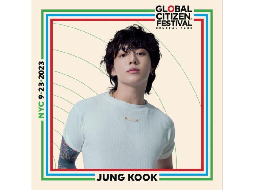 Pengumuman Jungkook BTS akan menjadi headliner di Global Citizen Festival.