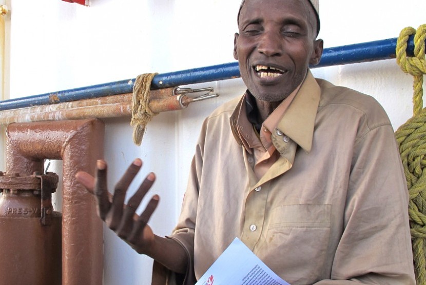Pengungsi dari Mali, Amaye Yattassaye (61 tahun).