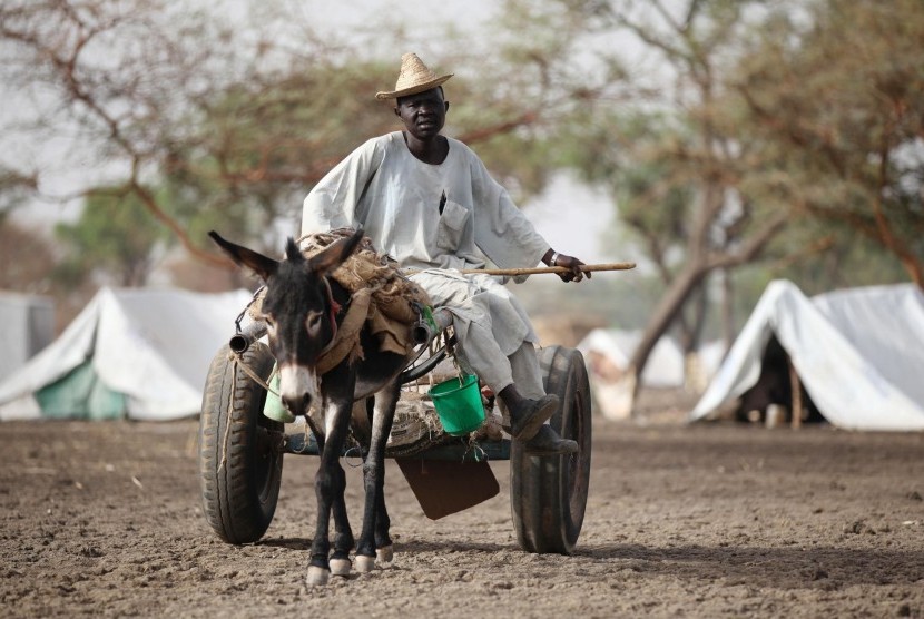 Pengungsi di Sudan Selatan    (Foto : Hereward Holland/Reuters)