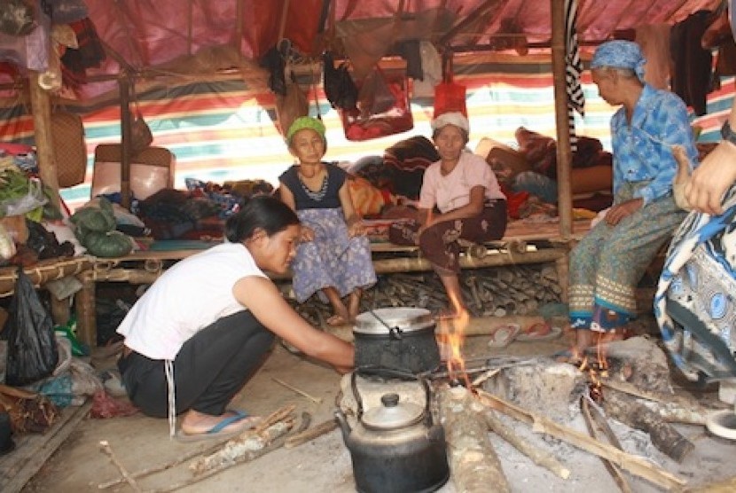 Pengungsi etnis Kachin di Cina