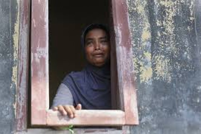 Pengungsi etnis Rohingya.